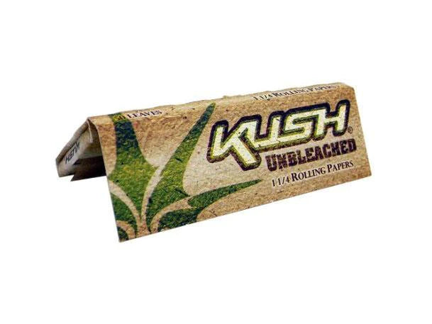 Kush Unbleached Hemp Papers - 1 1/4 Size