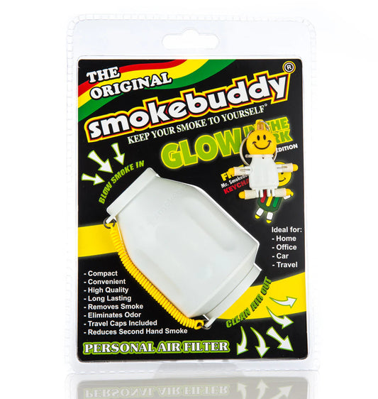 White Smoke Buddy (glow-in-the-dark)
