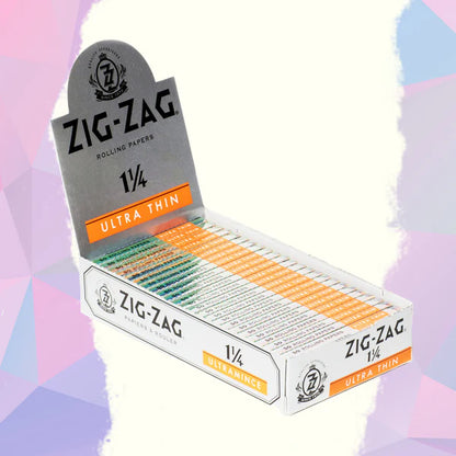 Zig-Zag Slow Burning Rolling Papers - Ultra Thin 1 1/4 Size