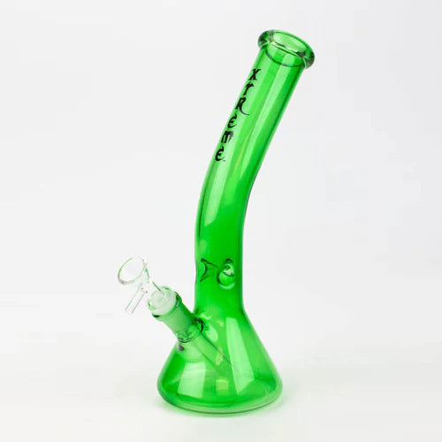 Xtreme 12" Curve Neck Beaker - Green