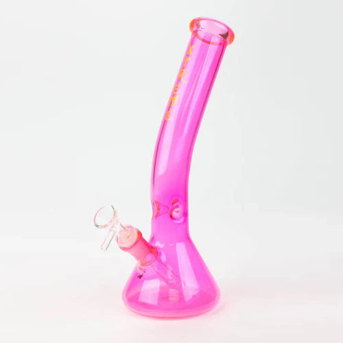 Xtreme 12" Curve Neck Beaker - Pink