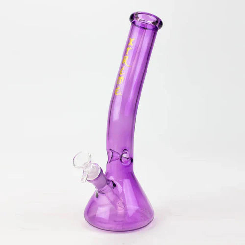 Xtreme 12" Curve Neck Beaker - Purple