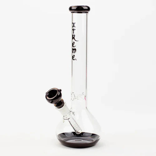 Xtreme 12" Round Base Beaker - Black