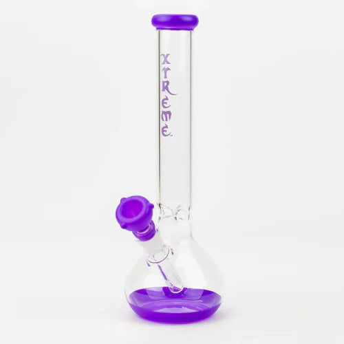 Xtreme 12" Round Base Beaker - Purple