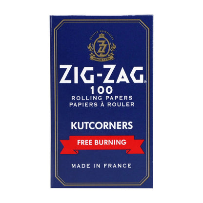 Zig-Zag Free Burning Rolling Papers - Single Wide Kutcorners